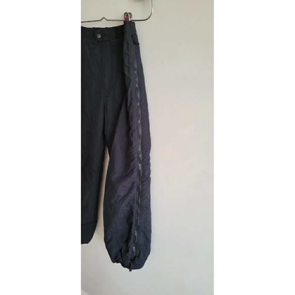 Obermeyer Kids Black Snowboard Ski Pants Juniors Size 14 Youth Pocket Zipper